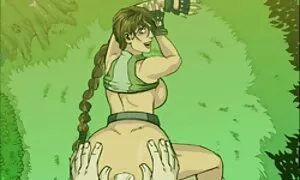 Vaimo neekerin pillu ammuskelun jälkeen vessassa.